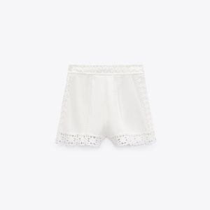 BNWT ZARA Crochet short great for brides! great for summer!